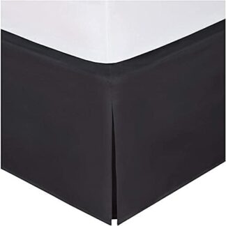 Ghazlan 200 Thread Count Cotton Box Pleated Base Valance - 40 cm Drop
