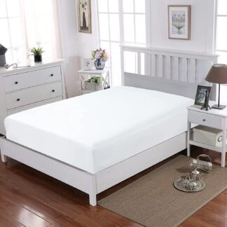 Ghazlan 200 Thread Count Egyptian Cotton Fitted Sheet - 30 cm