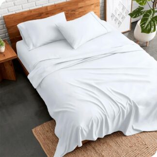 Ghazlan 200 Thread Count Egyptian Cotton Sheet Set - 40 cm