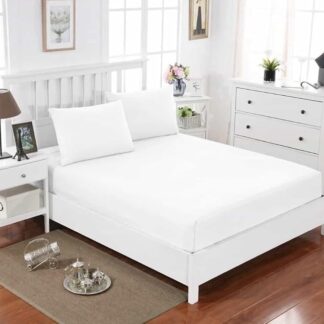 Ghazlan 300 Thread Count Egyptian Cotton Fitted Sheet - 30 cm