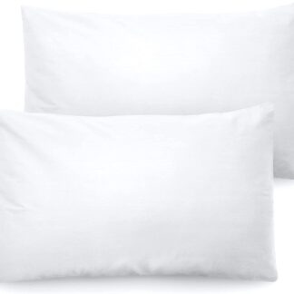 Ghazlan 400 Thread Count Egyptian Cotton Housewife Pillowcases - 2 Pack