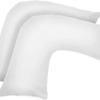 Ghazlan Polycotton V-Shaped Pillowcases - 2 Pack